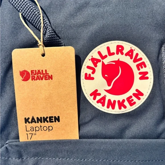 Fjällräven / Fjallraven Navy Kånken / Kanken Laptop Backpack - Picture 1 of 5